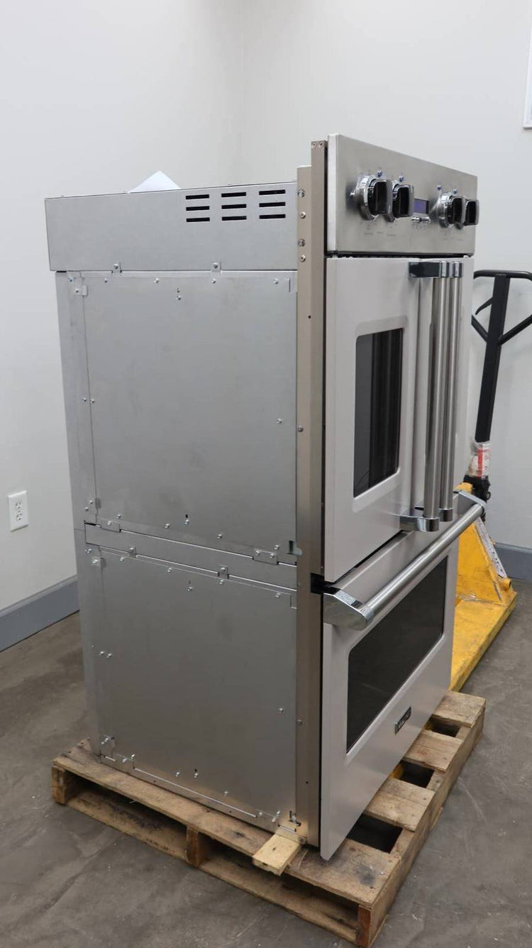 Viking 7 Series 30 Inch Grey Double Convection Electric Wall Oven VDOF7301PG