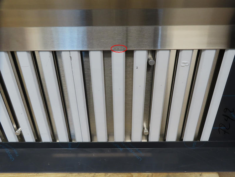 Trade-Wind Pyramid Style P724212 42" 1200 CFM SS Outdoor BBQ Vent Hood