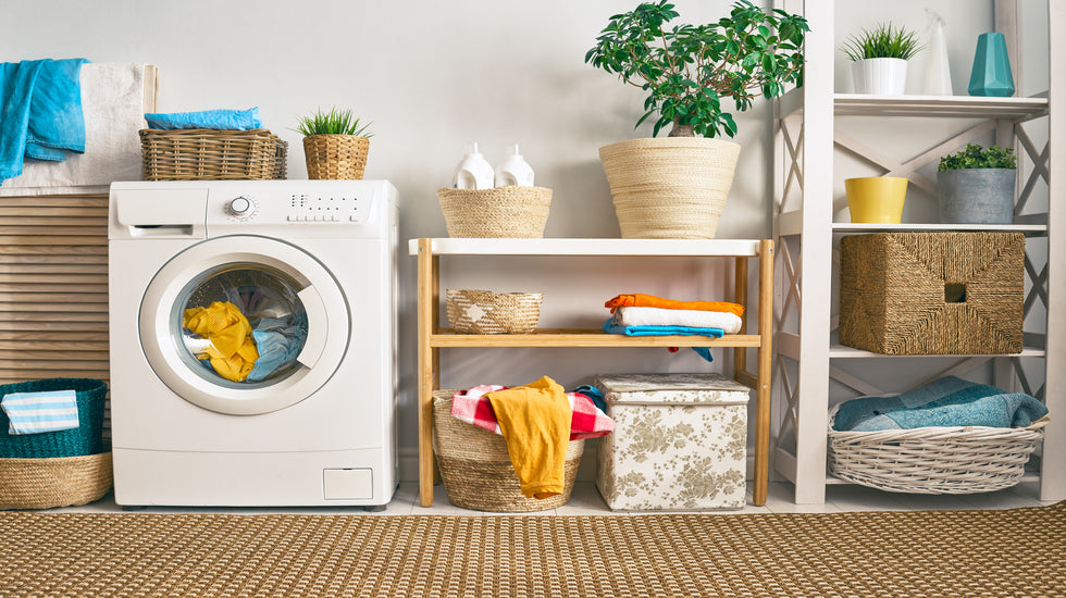 Organization Ideas: Efficient Laundry Room Setup