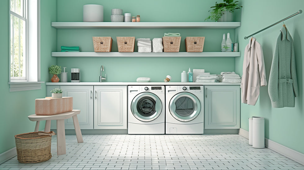 Organization Ideas: Efficient Laundry Room Setup