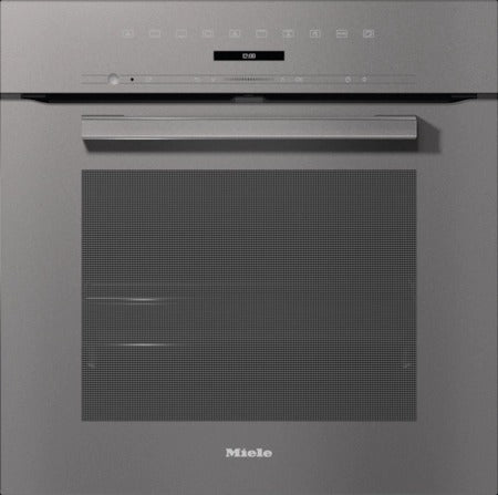 Miele 24" Graphite Grey Single Electric Wall Oven