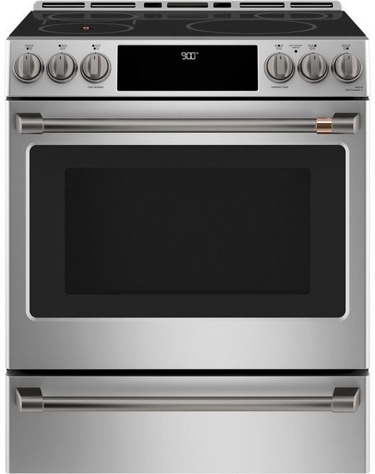Café 30" Stainless Freestanding Induction Range