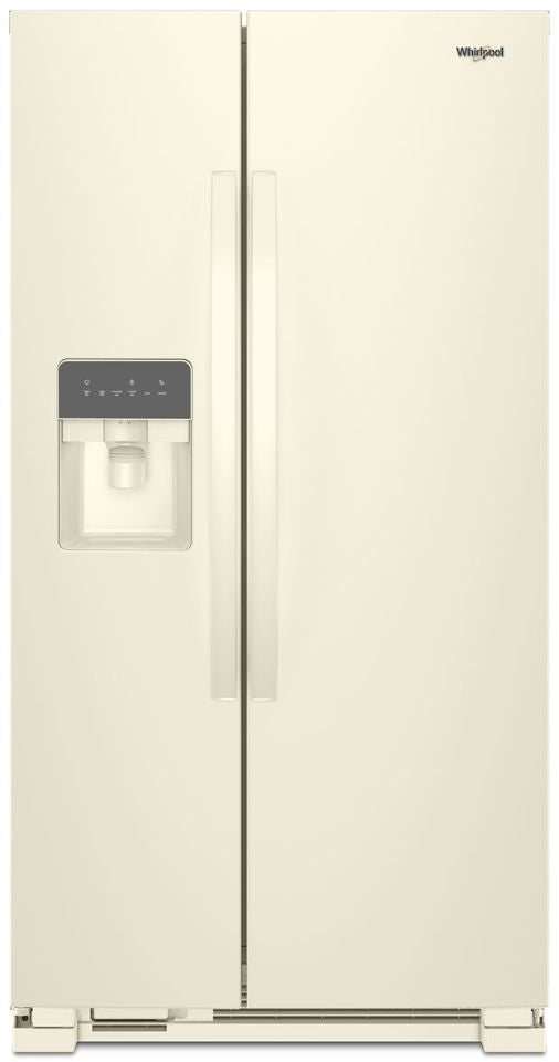 Whirlpool® 33 in. 21.4 Cu. Ft. Biscuit Side-By-Side Refrigerator