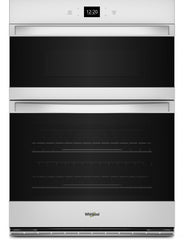 Whirlpool® 30" White Oven/Microwave Combo Electric Wall Oven