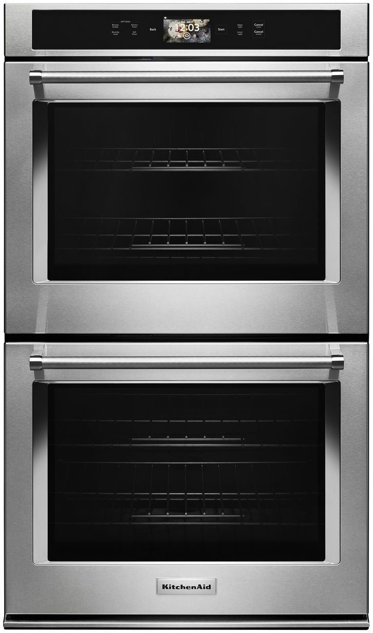 KitchenAid® 30" Stainless Steel Smart Electric Built In Double Oven