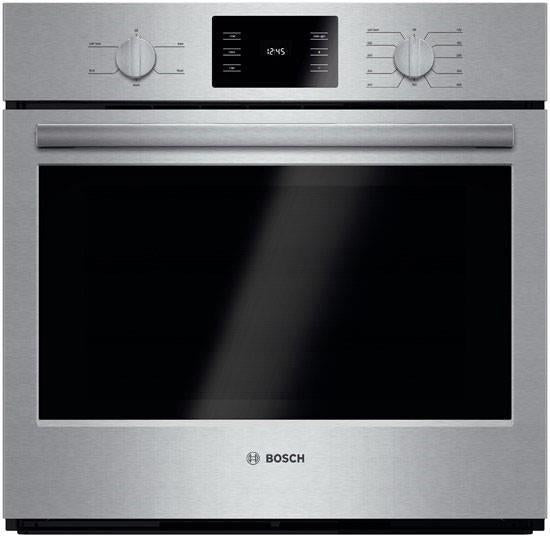 Bosch 500 Series 30" 4.6 Convectional SS Single Electric Wall Oven HBL5351UC