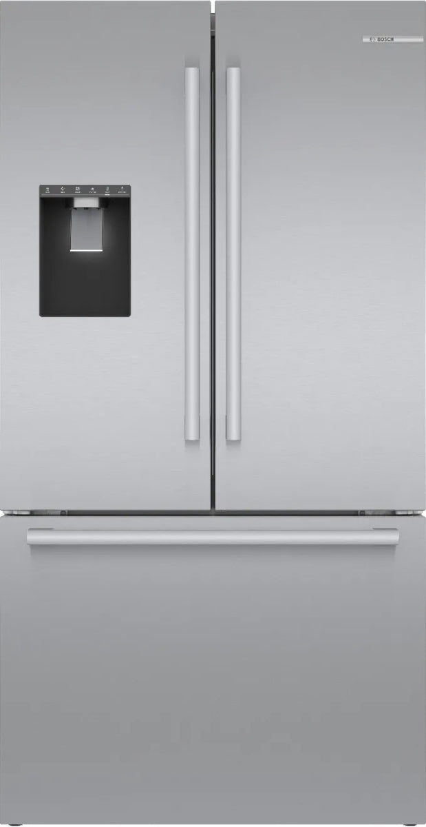 Bosch® 500 Series 21.6 Cu. Ft. Stainless Steel Counter Depth French Door Refrigerator