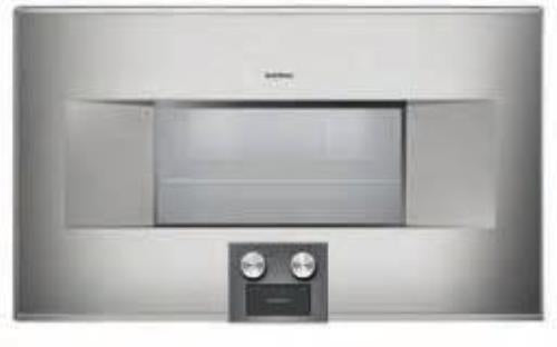 Gaggenau 400 Series 30" SS 1.5 cu.ft Cap Non-Plumbed Combi-Steam Oven BS464610
