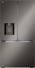 LG 25.5 Cu. Ft. PrintProof Black Stainless Steel Counter Depth French Door Refrigerator