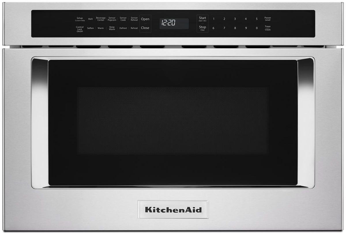 KitchenAid® 1.2 Cu. Ft. Stainless Steel Under Counter Microwave Drawer