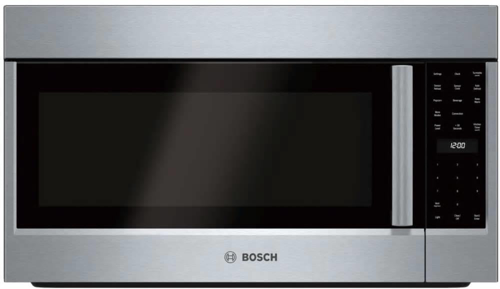 Bosch Benchmark 30" SS 385 CFM Convection Over-the-Range Microwave HMVP053U - Alabama Appliance