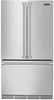 Viking 3 Series RVRF336SS 36 Inch Counter Depth French Door Refrigerator S.S