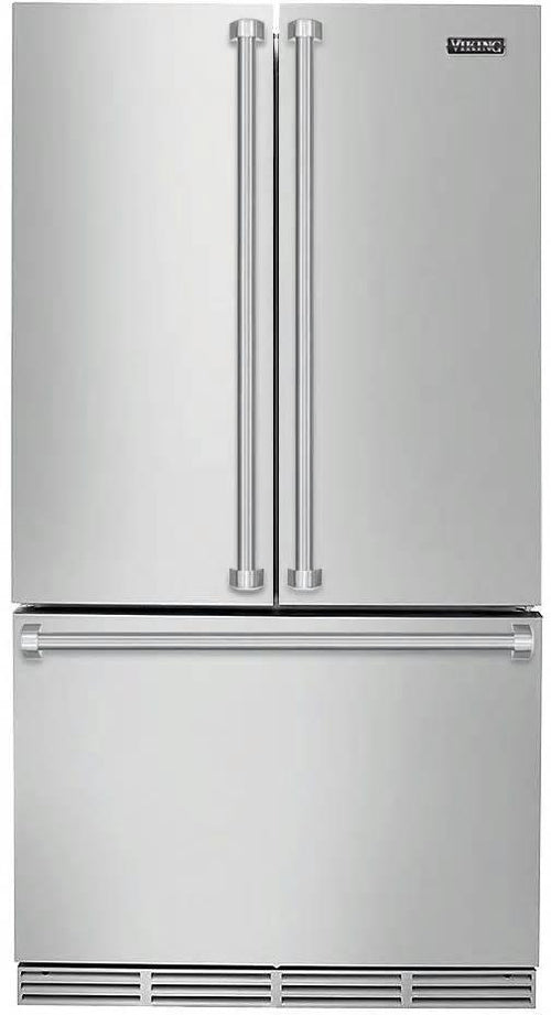 Viking 3 Series RVRF336SS 36 Inch Counter Depth French Door Refrigerator S.S