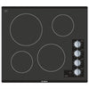 Bosch 24" Infinite Temp Control BlackGlass 500 Series Electric Cooktop NEM5466UC