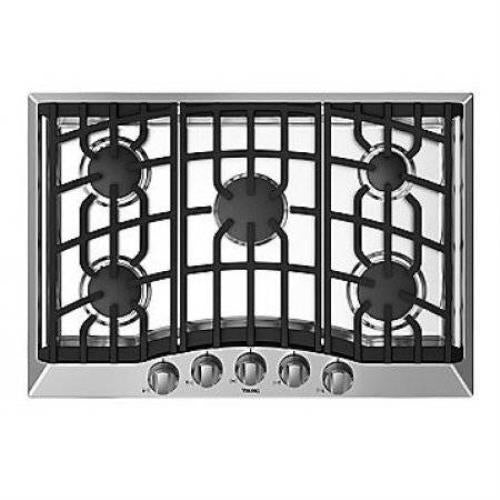 Viking 2019 30" 5 Sealed Burners Metal Knobs SS Gas Cooktop RVGC33015BSS