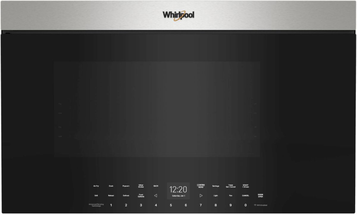 Whirlpool® 1.1 Cu. Ft. Fingerprint Resistant Stainless Steel Over The Range Microwave