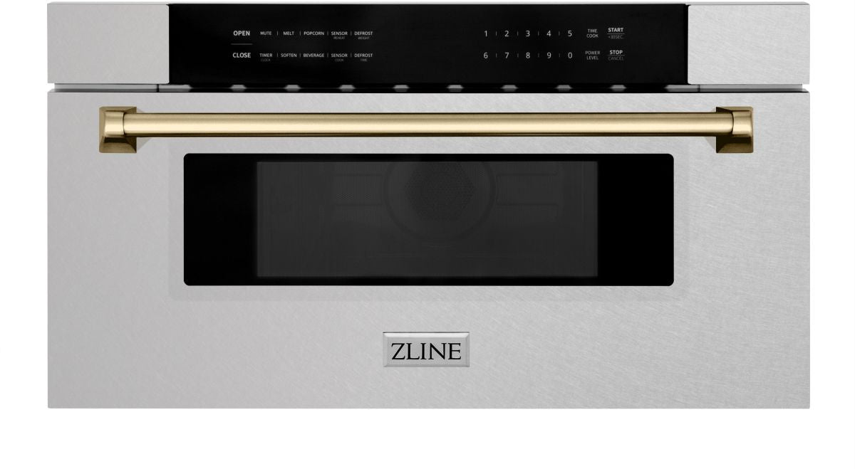 ZLINE Autograph Edition 1.2 Cu. Ft. Stainless Steel Microwave Drawer