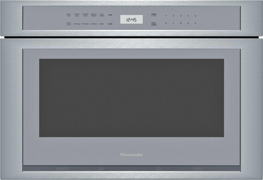 NIB Thermador Masterpiece Series MD24WS 24" Stainless Microdrawer Microwave