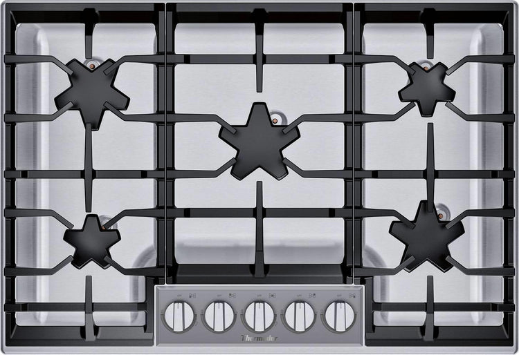 Thermador Masterpiece Series 30" Stainless 5 Star Burner's Cooktop SGSXP305TS