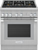 Thermador Pro Harmony PRG305WH 30 Inch Pro-Style Convection Gas Range