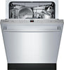 Bosch 100 Series SHXM4AY55N 24" Fully Integrated Dishwasher Stainless Steel