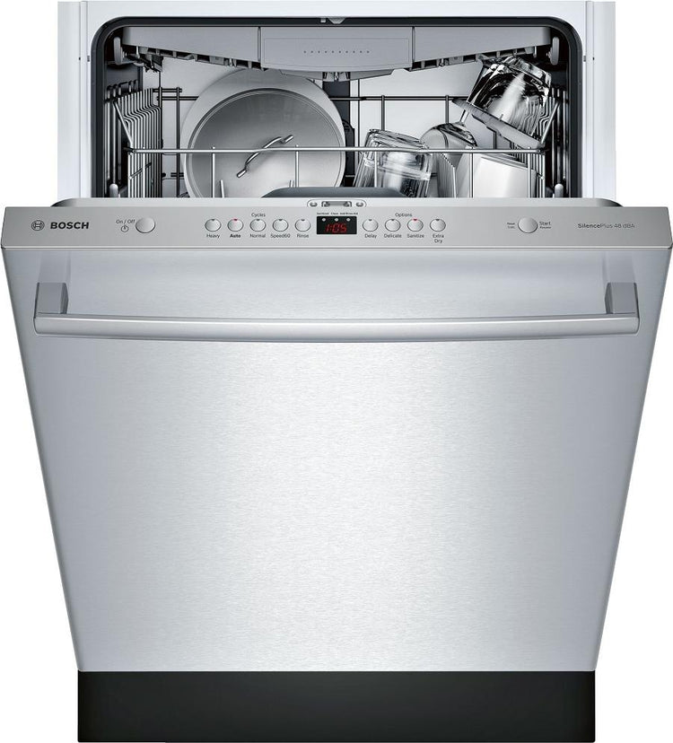 Bosch 100 Series SHXM4AY55N 24" Fully Integrated Dishwasher Stainless Steel