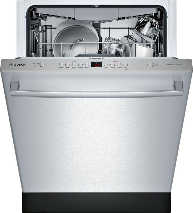 Bosch Ascenta 24" SS 15 Place Setting Integrated 48dB Dishwasher SHXM4AY55N