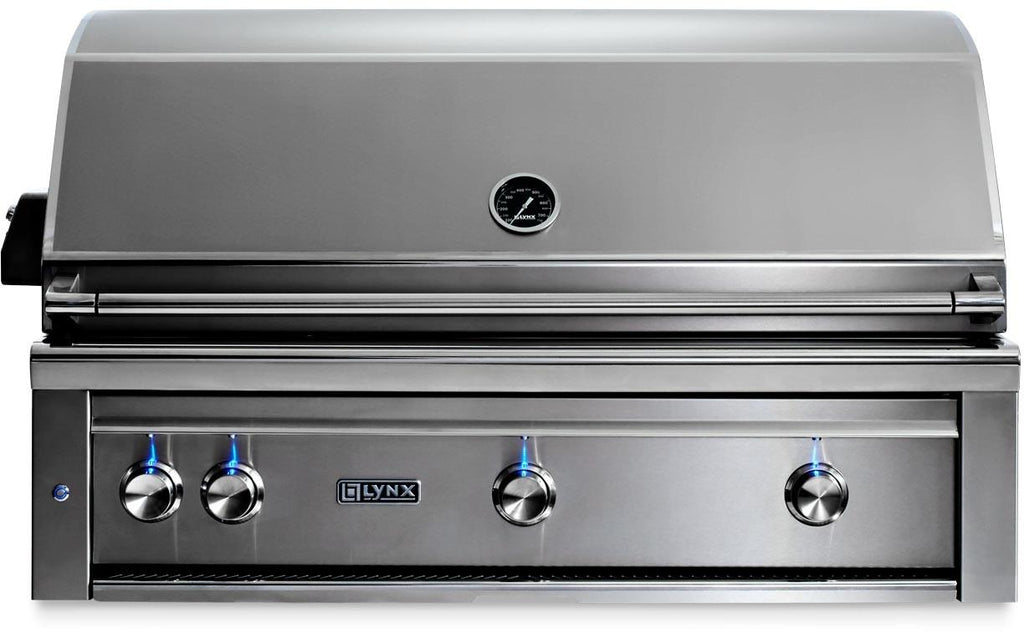 Lynx Professional Grill Series 42" NG 1,200 sq.in SS Built-In Grill L42TRNG Pics