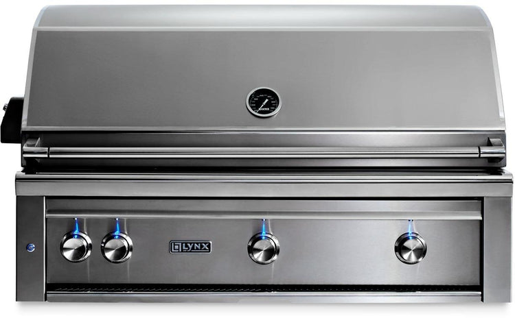 Lynx Professional Grill Series 42" NG 1,200 sq.in SS Built-In Grill L42TRNG Pics
