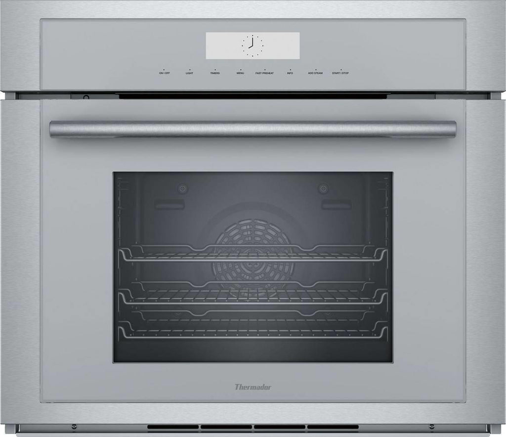 Thermador 30" Stainless Soft Close Wifi Steam Convection Wall Oven MEDS301WS