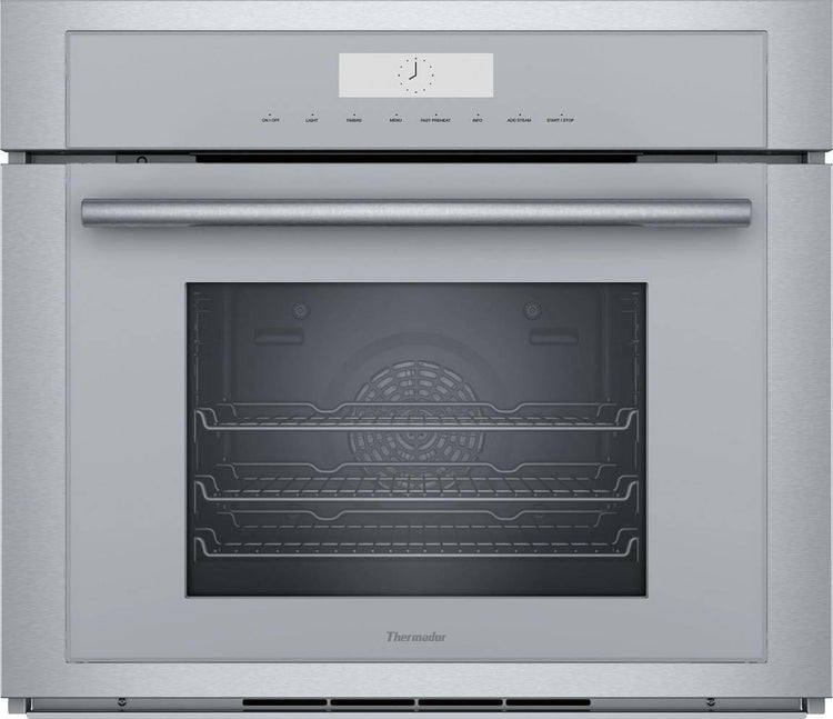 Thermador 30" Stainless Soft Close Wifi Steam Convection Wall Oven MEDS301WS