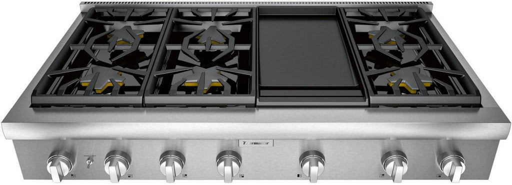 Thermador Professional Series PCG486WD 48" 6 Star Burners Rangetop - Alabama Appliance