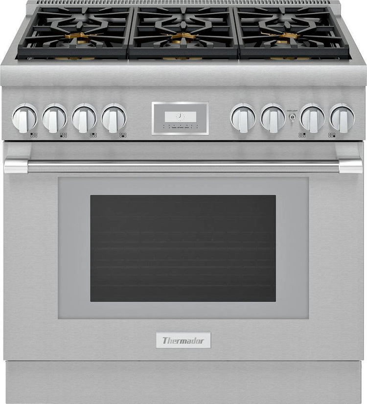 Thermador Pro Harmony Professional Series PRG366WH 36" ProStyle NaturalGas Range