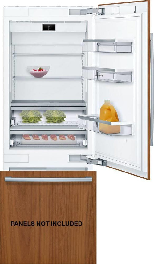 NIB Bosch Benchmark B30IB900SP 30 inch Smart Built-In Bottom Mount Refrigerator