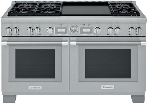 Thermador Pro Grand PRD606WEG 60'' ProStyle Dual Fuel Range Full Warranty - Alabama Appliance