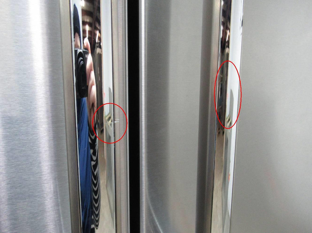 Viking D3 Series 36" 21.8 Internal Dispenser French Door Refrigerator RDDFF236SS