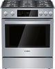 Bosch 800 Series HGI8056UC 30" Stainless Steel Slide-In Convection Gas Range