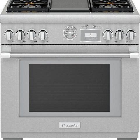 NIB Thermador Pro Grand Professional Series PRG364WDG 36