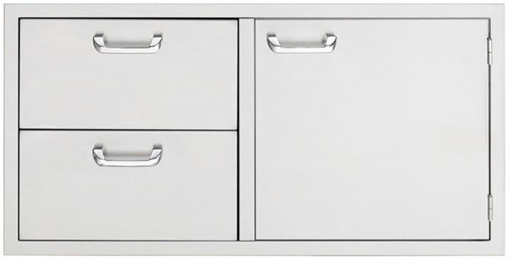 LYNX LSA742 42 Inches Storage Door and Double Drawer Combo