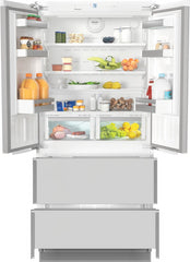 Miele 36" 18.9 Cu. Ft. Panel Ready Built In Counter Depth French Door Refrigerator