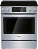 Bosch 800 Series HEI8056U 30" Warming Zone Slide-In Electric Range Images