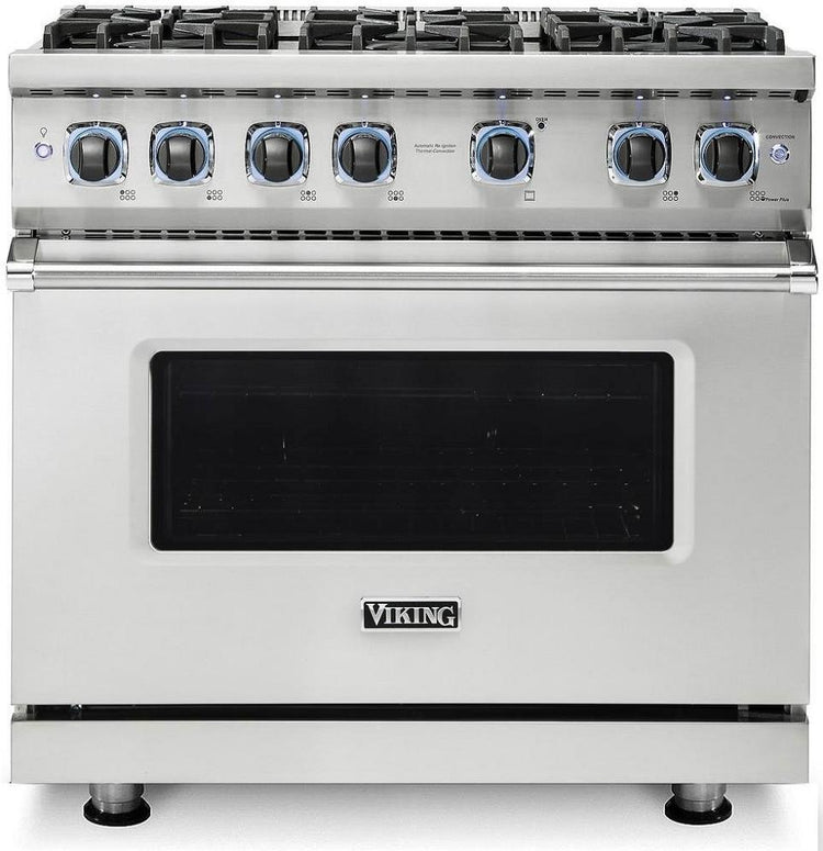 Viking 7 Series VGR73626BSS 36" Sealed Burner Gas Range Stainless S. 2023 Model (LIST)