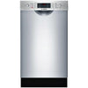 Bosch 18" 44dBA Button Control Full Console 800 Series Dishwasher SPE68U55UC