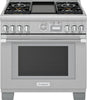 Thermador Pro Grand Professional Series PRD364WDGU 36" Dual Fuel Range