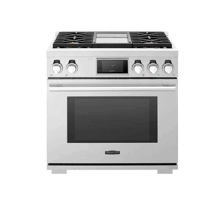 Signature Kitchen Suite SKSGR360GS 36" 4 Sealed Burners / Griddle Gas Pro Range