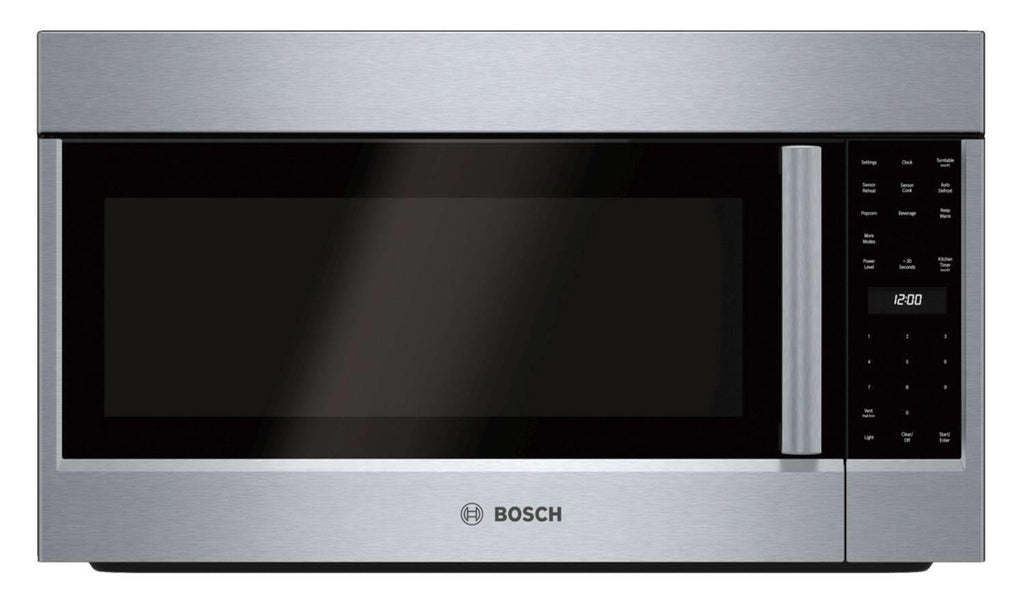 Bosch 500 Series 30" 1100 Watts Over-the-Range SS Microwave Oven HMV5053U