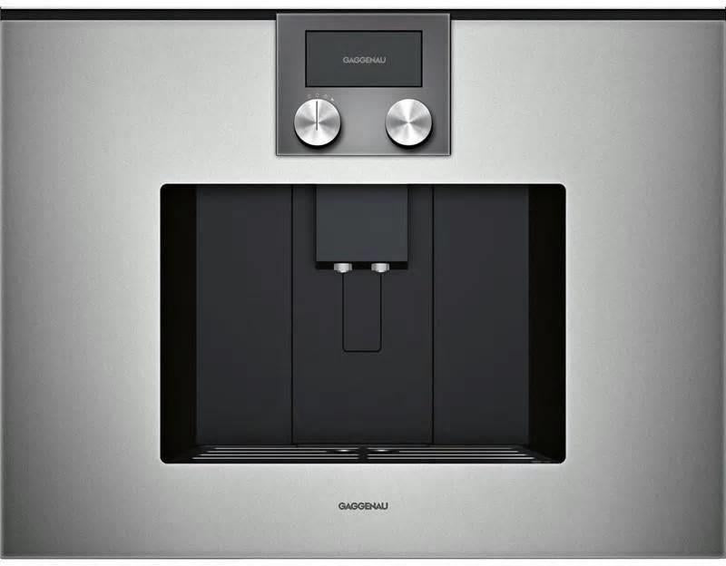 Gaggenau 200 Series 24" Non-Plumbed 19 Bar Built-In Coffee Machine CMP250711 - Alabama Appliance