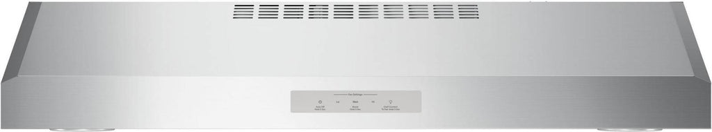 GE Profile 30" 400 CFM Dual LED Stianless Under Cabinet Range Hood PVX7300SJSS