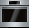 Bosch 800 Series 30" European Convect Single Wifi Electric Wall Oven HBL8453UC