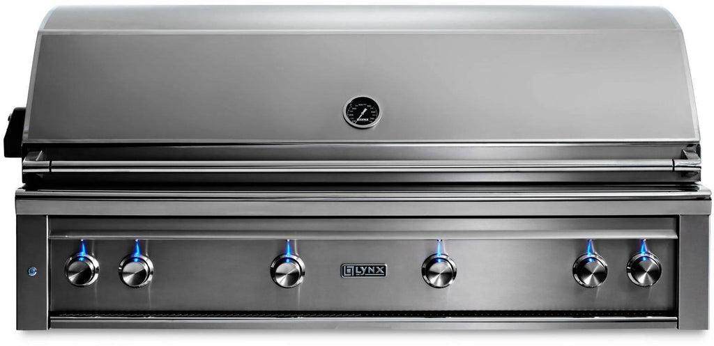 Lynx Professional Grill Series 54" SS 1555 sq.in. Surface Built-In Grill L54TRLP